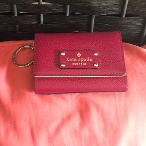 Pink Kate Spade wallet